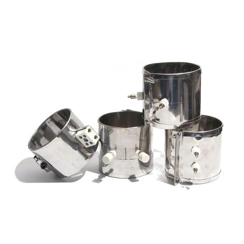 85mm Diameter 65~100mm Height 110/220/380V 490/520/600/800W Band Heater Stainless Steel Heating Element for Injection Machine(220V,600W 85x80mm DxH) in Kuwait