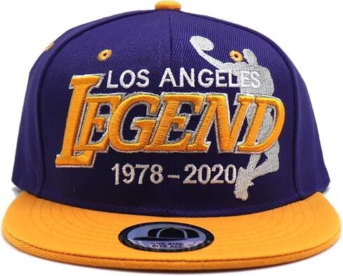 قبعة Los Angeles New Premium 24 LA Legend باللون الأرجواني الذهبي Era Snapback in Kuwait