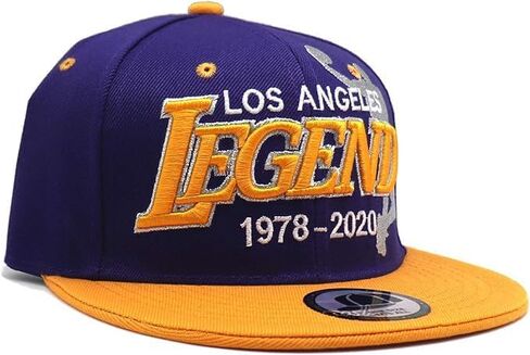 قبعة Los Angeles New Premium 24 LA Legend باللون الأرجواني الذهبي Era Snapback in Kuwait