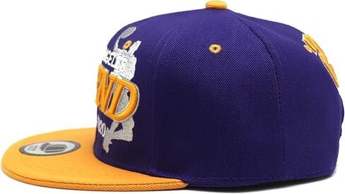 قبعة Los Angeles New Premium 24 LA Legend باللون الأرجواني الذهبي Era Snapback in Kuwait