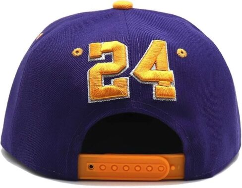 قبعة Los Angeles New Premium 24 LA Legend باللون الأرجواني الذهبي Era Snapback in Kuwait
