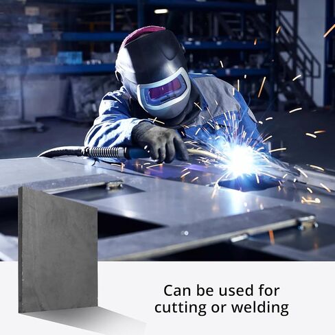 3/16''Hot Rolled Steel Sheet Plate Laser Cut Metal Plate 4'' x 4'' A36 Steels Sheets Weldable for Weld Cutting Structure Support Industrial Home Use Machining Rolling (4Pack) in Kuwait