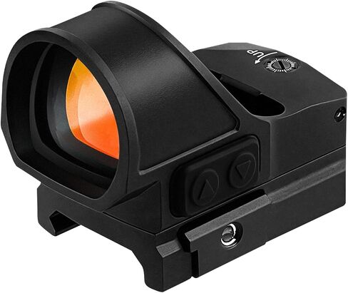 1x26 mm Shake Awake Red Dot Sight Compatible with Ruggedized Miniature Reflex and Picatinny Mount 3 MOA, 10 Brightness Reflex Optic for Outdoor (Red Dot and Multi-Reticle are Available) in Kuwait