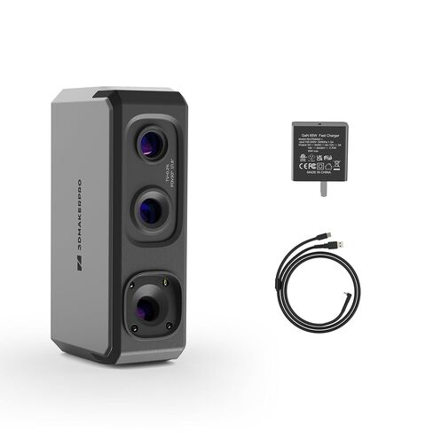 3DMakerpro 3D Scanner Seal Lite, Small-Format 3D Scanners for Printing, Blue Led Light Source, Up to 0.02mm Accuracy, Mono Texture Scanning in Saudi Arabia