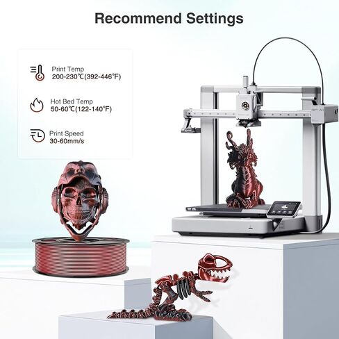 خيوط طابعة ثلاثية الأبعاد من الحرير PLA 1.75 مم Filajoy3D خيوط طباعة ثلاثية الأبعاد 1 كجم دقة الأبعاد +/- 0.03 مم لمعظم طابعات FDM ثلاثية الأبعاد in Kuwait