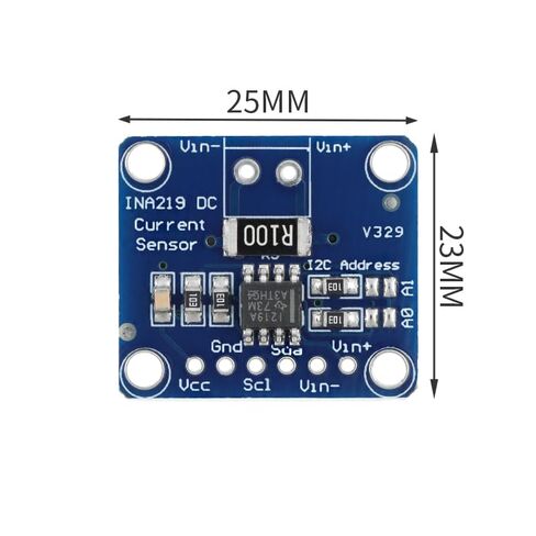 5 قطعة INA219 I2C ADC ± 0.05% FSR خطأ ثنائي الاتجاه وحدة الاستشعار الحالية in Kuwait