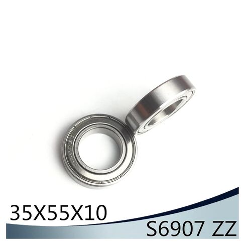 S6907ZZ Bearing 35 * 55 * 10 mm (8PCS) ABEC-1 S6907 Z ZZ S 6907 440C Stainless Steel S6907Z Ball Bearings in Kuwait