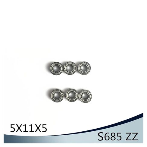 S685ZZ Bearing 5 * 11 * 5 mm (10PCS) ABEC-5 440C Roller Stainless Steel S685Z S685 Z ZZ Ball Bearings in Kuwait