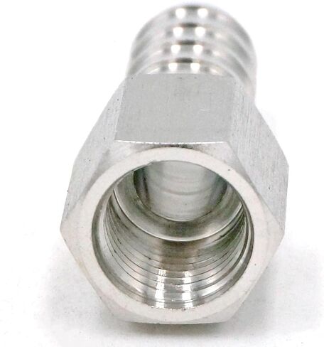 1/4" Female to 12mm Hose 304 Stainless Steel Splicer Hose Tail Connector 98 bar in Saudi Arabia