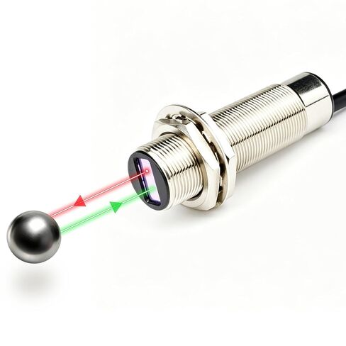 المفتاح الكهروضوئي، مستشعر الليزر الكهروضوئي M18، PNP NO (الإدخال DC12~24V±10%)، 3 أسلاك، مسافة الكشف 1-50 سم، NKF-JM18050، مفتاح مستشعر شعاع الليزر مفتوح عادةً in Kuwait