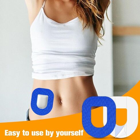 Omnipod 5 Overpatches 40 حزمة من الرقع اللاصقة المقاومة للماء لـ Omnipod، زملاء قرنة قابلة للتنفس ومرنة، Omni Pod 5 طبقة لاصقة لحماية البقاء لفترة طويلة، متعددة الألوان in Kuwait