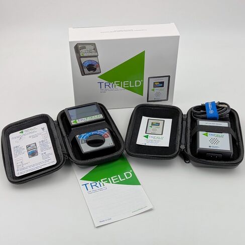 Trifield EMF Meter Bundle, TF2 and EM100 Models with Carrying Cases, Save $36 When You Bundle The Two Best-Selling EMF Meters by AlphaLab, Inc., Made in USA in Kuwait