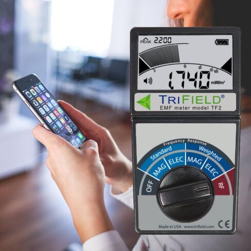 Trifield EMF Meter Bundle, TF2 and EM100 Models with Carrying Cases, Save $36 When You Bundle The Two Best-Selling EMF Meters by AlphaLab, Inc., Made in USA in Kuwait