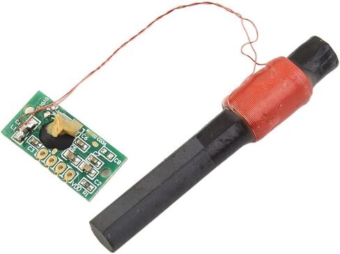 60KHz WWVB 60KHz Receiver Module with High Q Antenna,Single for frequency CME6005 IC Microcontroller Amplification and Demodulation with PCB Size 25x11.5x1mm Operating Voltage 1.1-3.3V in Kuwait