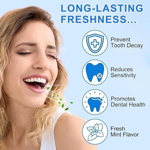 2 Pack Hydroxyapatite Toothpastes for Enamel Protection and Tooth Strengthening, Gentle Mint, Fresh Breath, Daily Use for Oral Health (A) in Kuwait