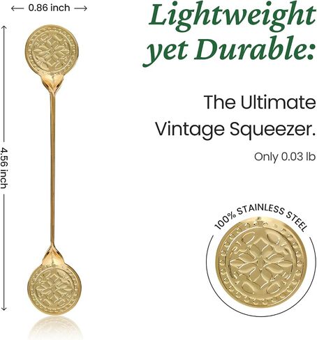 EUTHYMOL Vintage Whitening Duo - Whitening Toothpaste & Classic Gold Tube Squeezer Set in Kuwait