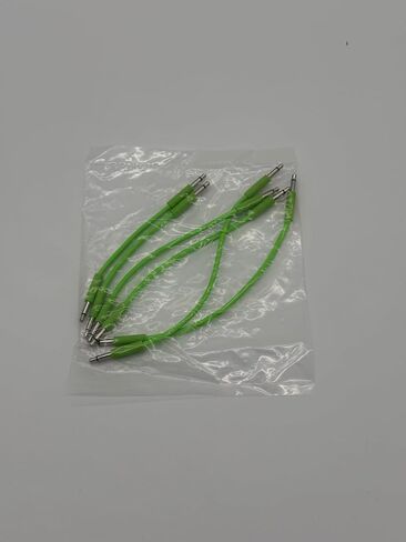 Luigi's Modular mPatch Mini Eurorack Patch Cables - Green 2 Each - 5cm, 8cm. &11cm in Kuwait