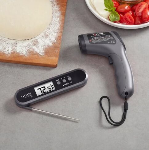 Digital Thermometer Bundle, Laser Infrared Surface & Instant Read, IPX7 Waterproof, Wide Temperature Range -58°F to 716°F in Kuwait