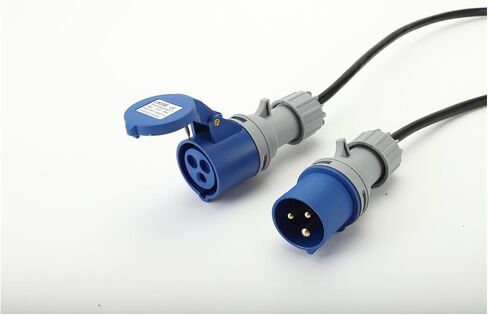 LX-013N-16A LX-023N-32A 220 فولت 3 دبوس قابس ومقبس أوروبي مجموعة سلك تمديد صناعي (LX-023N-32A) in Kuwait
