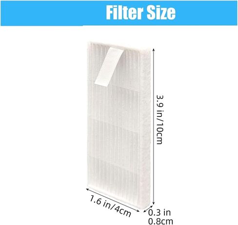 8Pcs HEPA Filters, Only ，Compatible For Tikom G8000 Max L8000 Pro Robot Vacuum in Kuwait