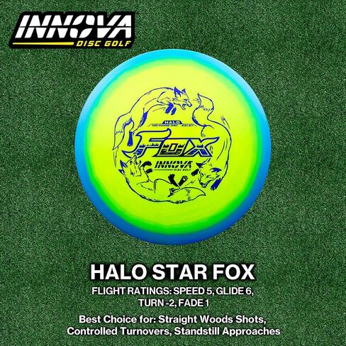 Innova Disc Golf Beginner Starter Set (3 Pack) - Mid-Range Discs | Halo Star, Star & DX Mid-Range Discs - Fox, Arachnid, Wombat3 - Easy to Throw, Straight Flying Beginner Disc Golf Set in Kuwait