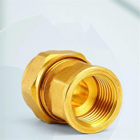 ضغط نحاسي مستقيم Pex 1216/1418/1620/2025/2632 تركيبات أنابيب الألومنيوم إلى وصلة اتحاد الإناث DN15 (1216xDN15 Nickelage) in Kuwait