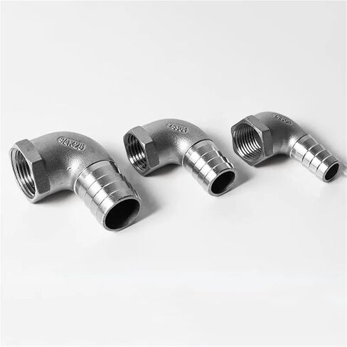 10 مللي متر 12 مللي متر 13 مللي متر 14 مللي متر 15 مللي متر 16 مللي متر خرطوم x 1/4 "3/8" 1/2" 3/4" 1" BSPP ذكر 304 الفولاذ المقاوم للصدأ الكوع وصلة أنابيب (HoseMale الموضوع ، 10mm-BSP3I8) in Kuwait