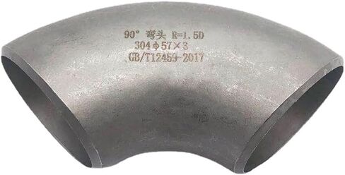1pc 304 Stainless Steel 90 Degree Elbow Butt Welded Pipe Fitting(76x3mm) in Kuwait