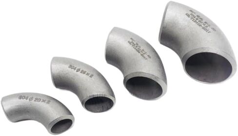 1pc 304 Stainless Steel 90 Degree Elbow Butt Welded Pipe Fitting(76x3mm) in Kuwait