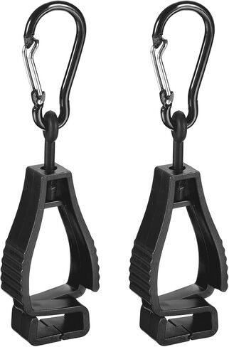 مشابك القفازات M METERXITY - قفازات حامل المشبك، قفازات Keeper Clamp Grabber Catcher تنطبق على خوذة أحزمة بناء العمال in Kuwait