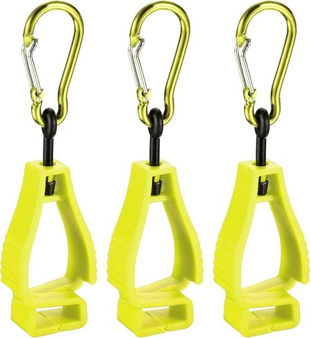 مشابك القفازات M METERXITY - قفازات حامل المشبك، قفازات Keeper Clamp Grabber Catcher تنطبق على خوذة أحزمة بناء العمال in Kuwait