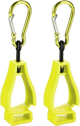 مشابك القفازات M METERXITY - قفازات حامل المشبك، قفازات Keeper Clamp Grabber Catcher تنطبق على خوذة أحزمة بناء العمال in Kuwait