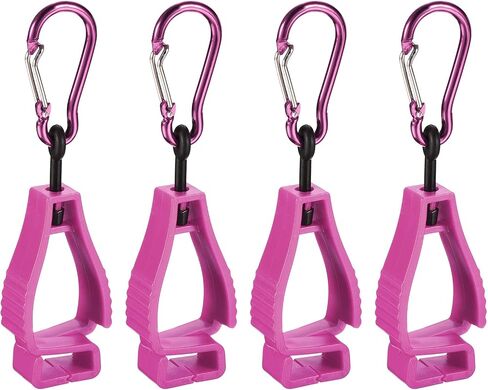 مشابك القفازات M METERXITY - قفازات حامل المشبك، قفازات Keeper Clamp Grabber Catcher تنطبق على خوذة أحزمة بناء العمال in Kuwait