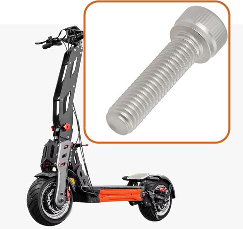 6 قطعة 10-32 Threadx3/4 بوصة مسامير من الفولاذ المقاوم للصدأ متوافقة مع معظم حلقات محور محرك السكوتر الكهربائي in Kuwait