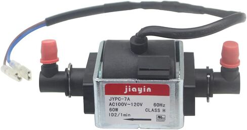 Jiayin JYPC-7A AC 120V 60W 2400cc/min 2bar Water Solenoid Liquid Pump Fit for Rug Doctor/Bissell Deep Carpet Cleaner,Replacement Part Mighty Pro X3,DCC-1,B0600,B0608,etc,with spring clips, inserts in Kuwait