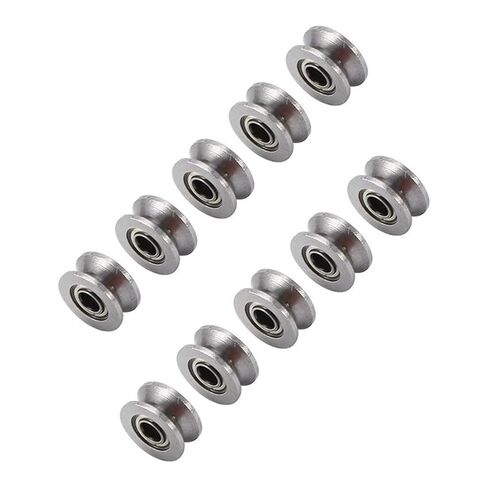Small Sealed Steel Ball Bearing U624ZZ U Groove Bearing Carbon Steel Durable V Ball Pulley in Kuwait