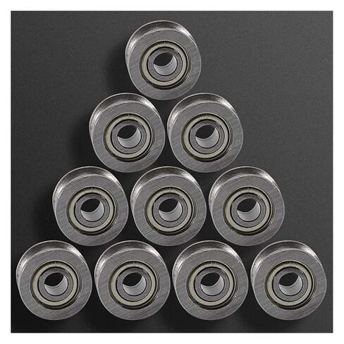 Small Sealed Steel Ball Bearing U624ZZ U Groove Bearing Carbon Steel Durable V Ball Pulley in Kuwait