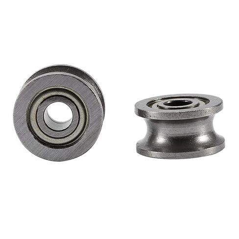 Small Sealed Steel Ball Bearing 40Pcs U Groove Bearing U624ZZ Carbon Steel Durable V Ball Pulley in Kuwait