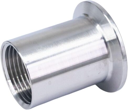 3/4 "BSPT أنثى x الطويق O/D 50.5 مللي متر ثلاثي المشبك 1.5" 304 وصلة أنابيب الفولاذ المقاوم للصدأ موصل ل in Kuwait