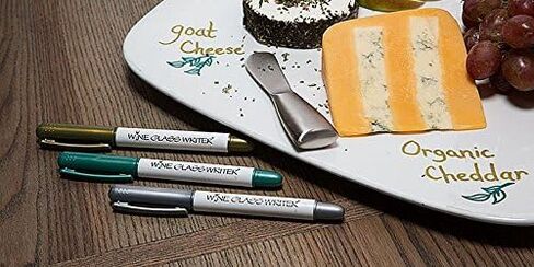 Wine Glass Writer Pens Spring Set of 3#34221 in Kuwait