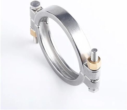 6"(154mm) OD167mm Stainless Steel 304 High-pressure Clamp Middle Type Ferrule Flange For Homebrewing 1232g in Saudi Arabia