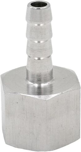 1/2" Female to 8mm Hose 304 Stainless Steel Splicer Hose Tail Connector 98 bar in Saudi Arabia
