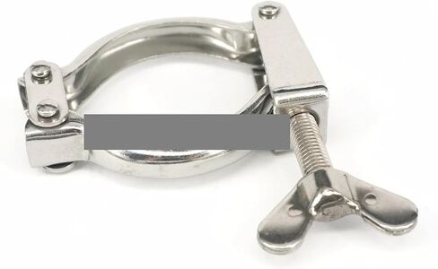 25 مللي متر الطويق O/D SS304 الفولاذ المقاوم للصدأ ختم ثلاثي المشبك المناسب تخمير الألبان ثلاثي in Kuwait