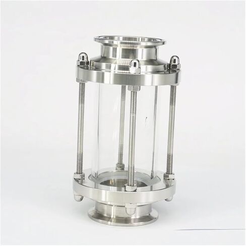 1-3/4 ''45mmTri المشبك تدفق البصر زجاج الديوبتر للمنزل المشروب يوميات 304 الفولاذ المقاوم للصدأ المناسب الطويق OD 64 مللي متر in Kuwait