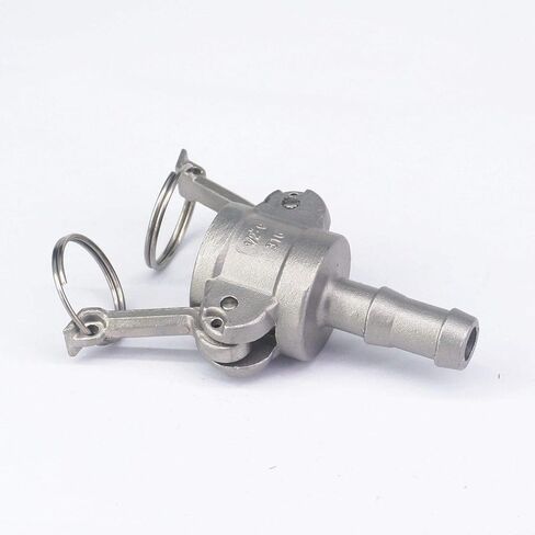 1/2 "خرطوم الذيل 304 الفولاذ المقاوم للصدأ نوع C المقبس Camlock المناسب كام ومقرنة الأخدود in Kuwait
