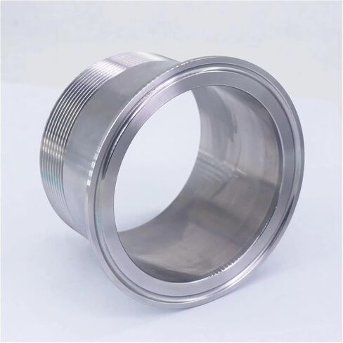 3" Male x 106mm Ferrule O/D Tri Clamp 3.5" 304 Stainless Steel Pipe Fitting Connector in Kuwait