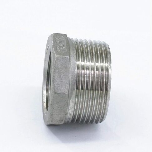 1-1/4" Male to 1" Female 304 Stainless Steel Reducer Reducing Bush Fitting in Kuwait