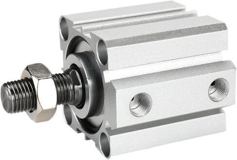 Pneumatic Cylinder SDA63 Series Bore 63mm Stroke 5/10/15/20/-100Bmm Small Square Thin Pneumatic Air Compact Cylinder Outer Teeth(SDA63x35-B) in Saudi Arabia