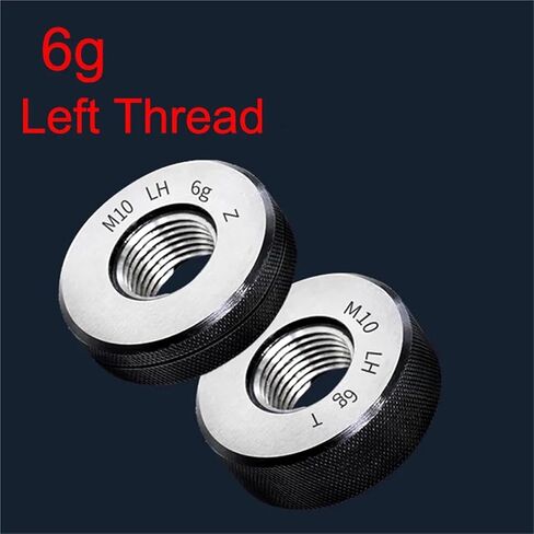 1SET Left Thread Ring Gauge Smooth 6g M1 M2 M3 M4 M5 M6 M7 M8 M10 M12 M20 M22 - M60 Thread Distance 3(M3X0.5L 6g Left) in Kuwait