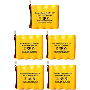 (5 عبوات) 9.6 فولت AA900mAh Ni-CD 9.6 فولت AA700mAh OSA256 Ni-CD علامة خروج استبدال بطارية ضوء الطوارئ in Kuwait
